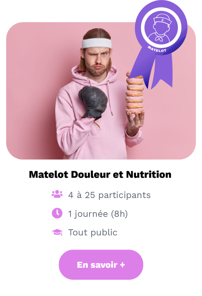 Formation Matelot de la douleur et de la nutrition